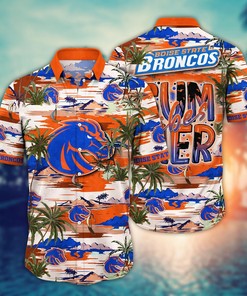Boise State Broncos NCAA Flower Hawaii Shirt For Fans Ver 22