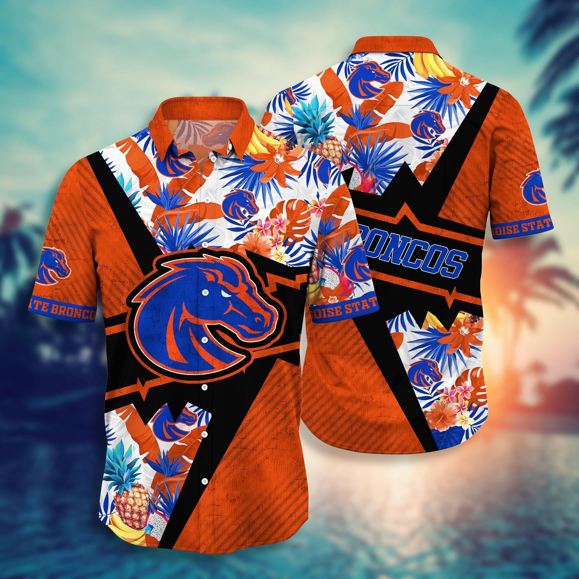 Boise State Broncos NCAA Flower Hawaii Shirt For Fans Ver 23