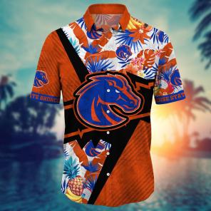 Boise State Broncos NCAA Flower Hawaii Shirt For Fans Ver 23