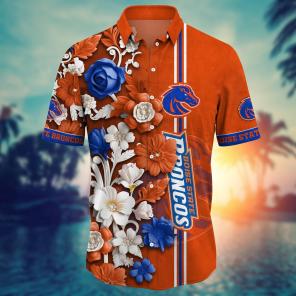 Boise State Broncos NCAA Flower Hawaii Shirt For Fans Ver 24