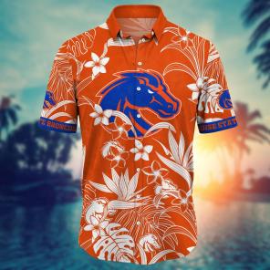 Boise State Broncos NCAA Flower Hawaii Shirt For Fans Ver 29