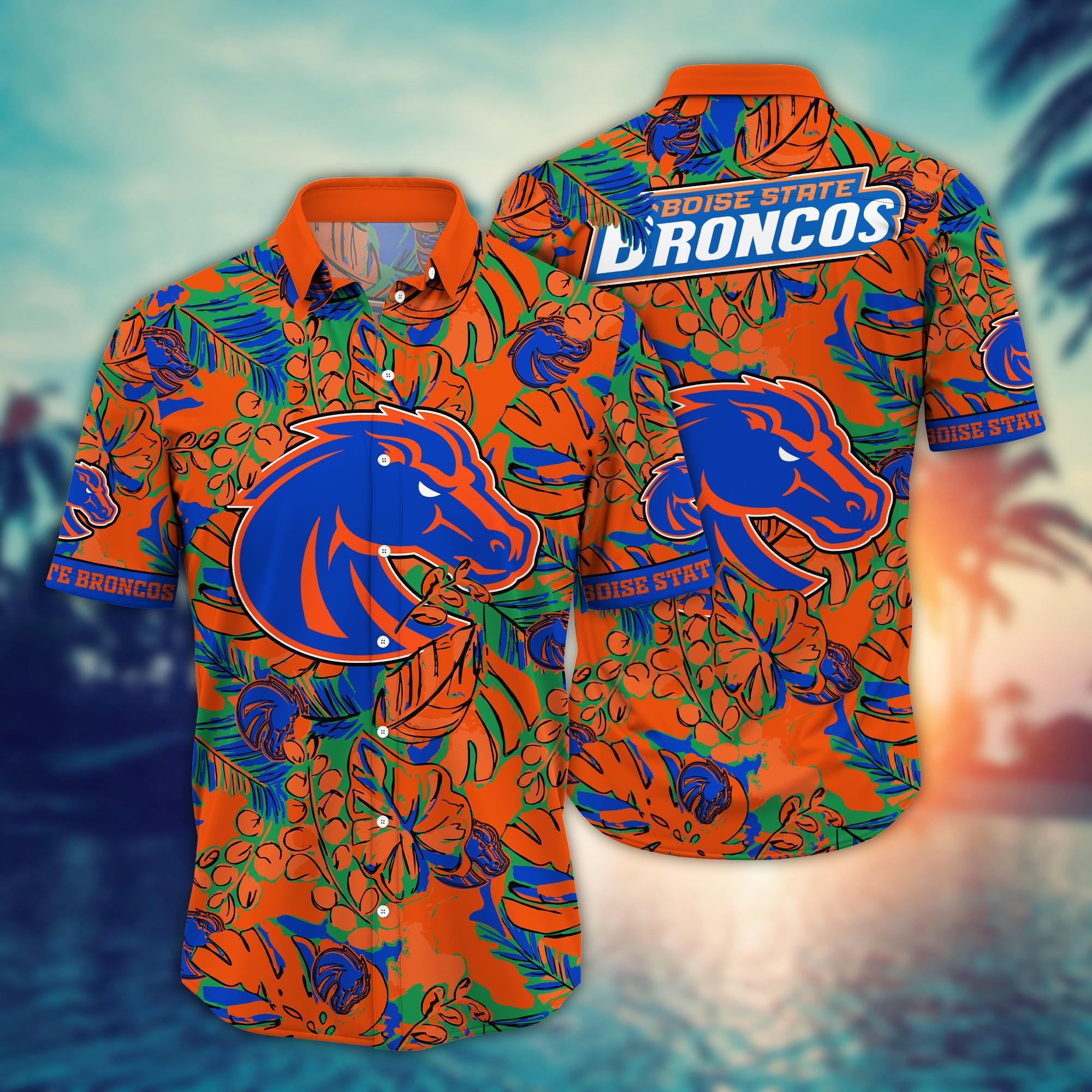 Boise State Broncos NCAA Flower Hawaii Shirt For Fans Ver 30