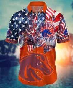 Boise State Broncos NCAA Flower Hawaii Shirt For Fans Ver 31