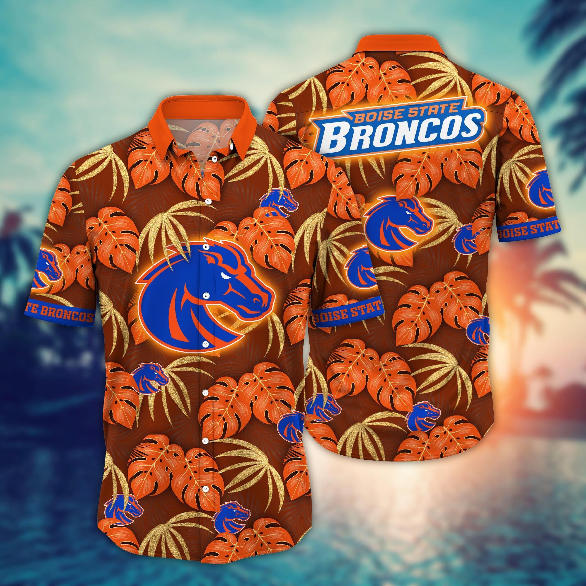 Boise State Broncos NCAA Flower Hawaii Shirt For Fans Ver 32