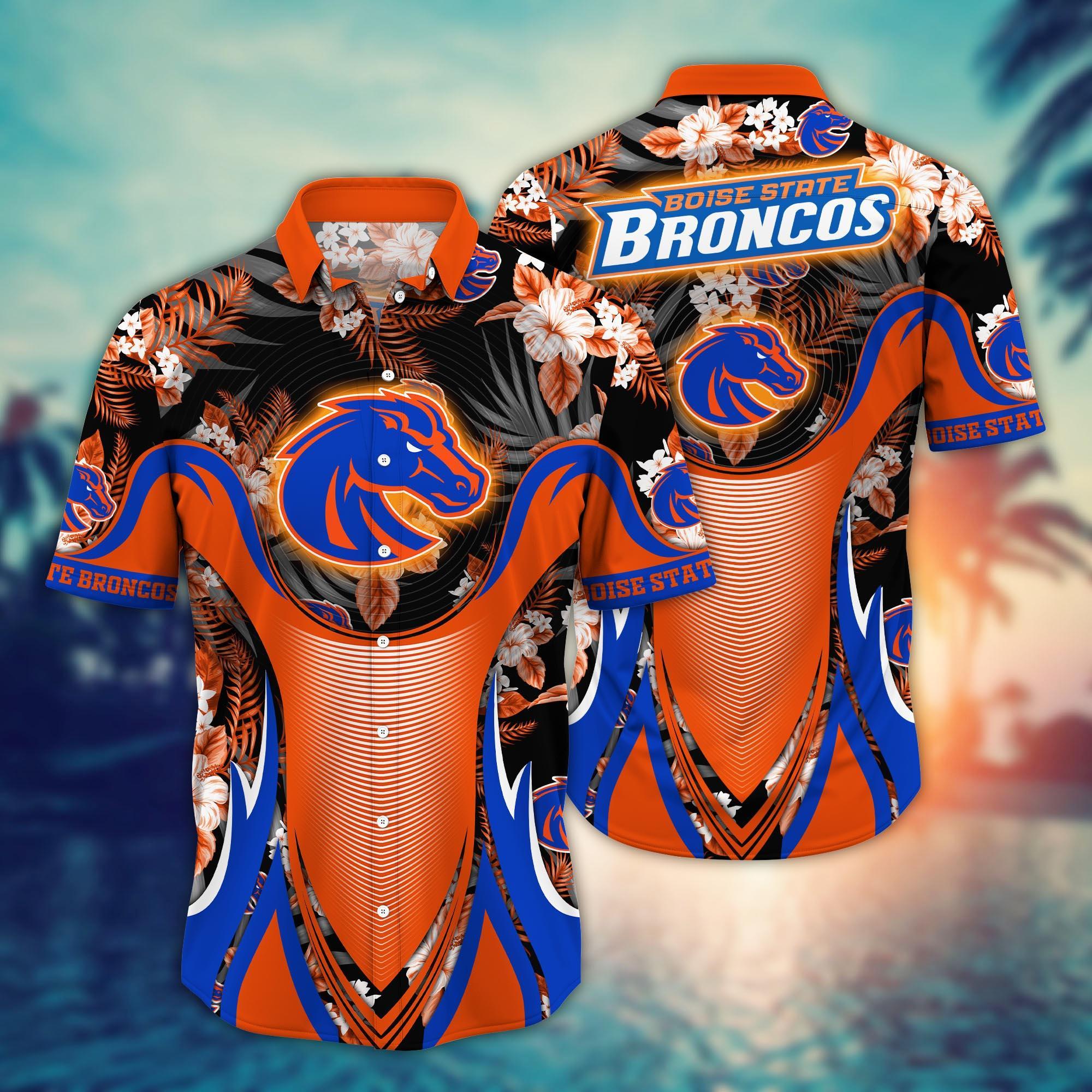 Boise State Broncos NCAA Flower Hawaii Shirt For Fans Ver 34
