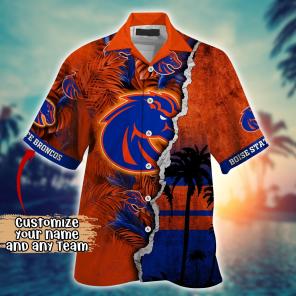 Boise State Broncos NCAA Flower Hawaii Shirt For Fans Ver 35