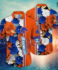 Boise State Broncos NCAA Flower Hawaii Shirt For Fans Ver 36
