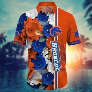 Boise State Broncos NCAA Flower Hawaii Shirt For Fans Ver 36