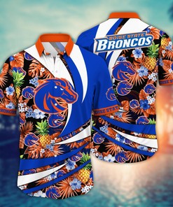 Boise State Broncos NCAA Flower Hawaii Shirt For Fans Ver 6