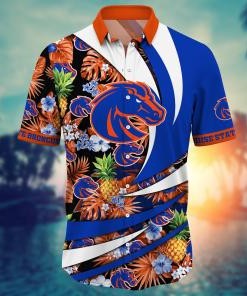 Boise State Broncos NCAA Flower Hawaii Shirt For Fans Ver 6