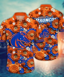 Boise State Broncos NCAA Hawaiian Shirt for This Summer Customize Shirt Any Team