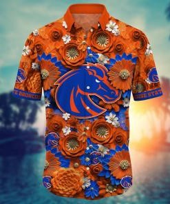 Boise State Broncos NCAA Hawaiian Shirt for This Summer Customize Shirt Any Team