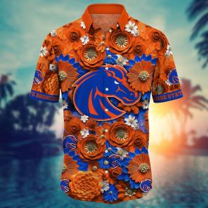 Boise State Broncos NCAA Hawaiian Shirt for This Summer Customize Shirt Any Team