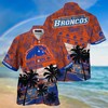 Boise State Broncos NCAA Palm Tree Pattern Hawaii Shirt For Sports Fans