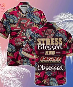 Boston College Eagles Hawaiian Shirt - New Gift Idea for Summer