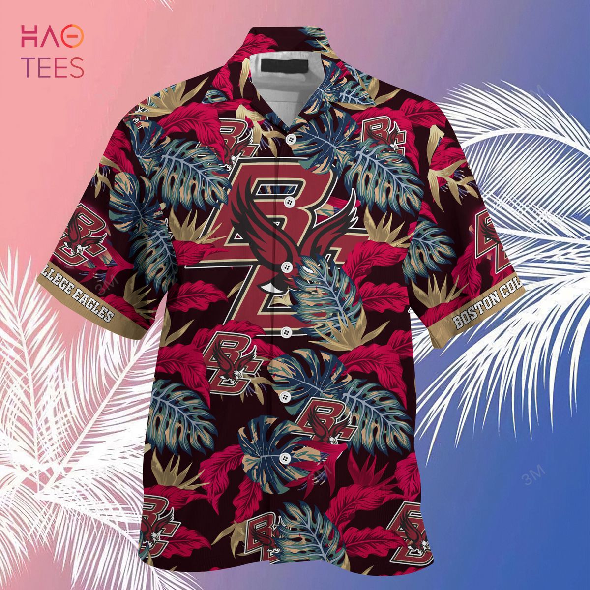 Boston College Eagles Hawaiian Shirt - New Gift Idea for Summer