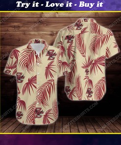 Boston College Eagles Hawaiian Shirt & Shorts - Stress Blessed Obsessed for Fans