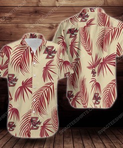 Boston College Eagles Hawaiian Shirt & Shorts - Stress Blessed Obsessed for Fans