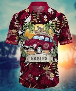 Boston College Eagles NCAA Flower Hawaii Shirt For Fans Ver 1
