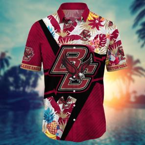 Boston College Eagles NCAA Flower Hawaii Shirt For Fans Ver 10