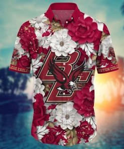 Boston College Eagles NCAA Flower Hawaii Shirt For Fans Ver 11