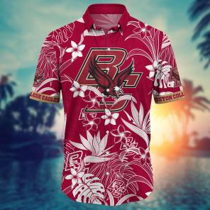 Boston College Eagles NCAA Flower Hawaii Shirt For Fans Ver 13