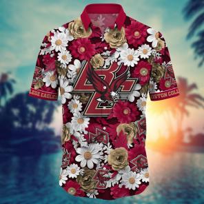 Boston College Eagles NCAA Flower Hawaii Shirt For Fans Ver 20