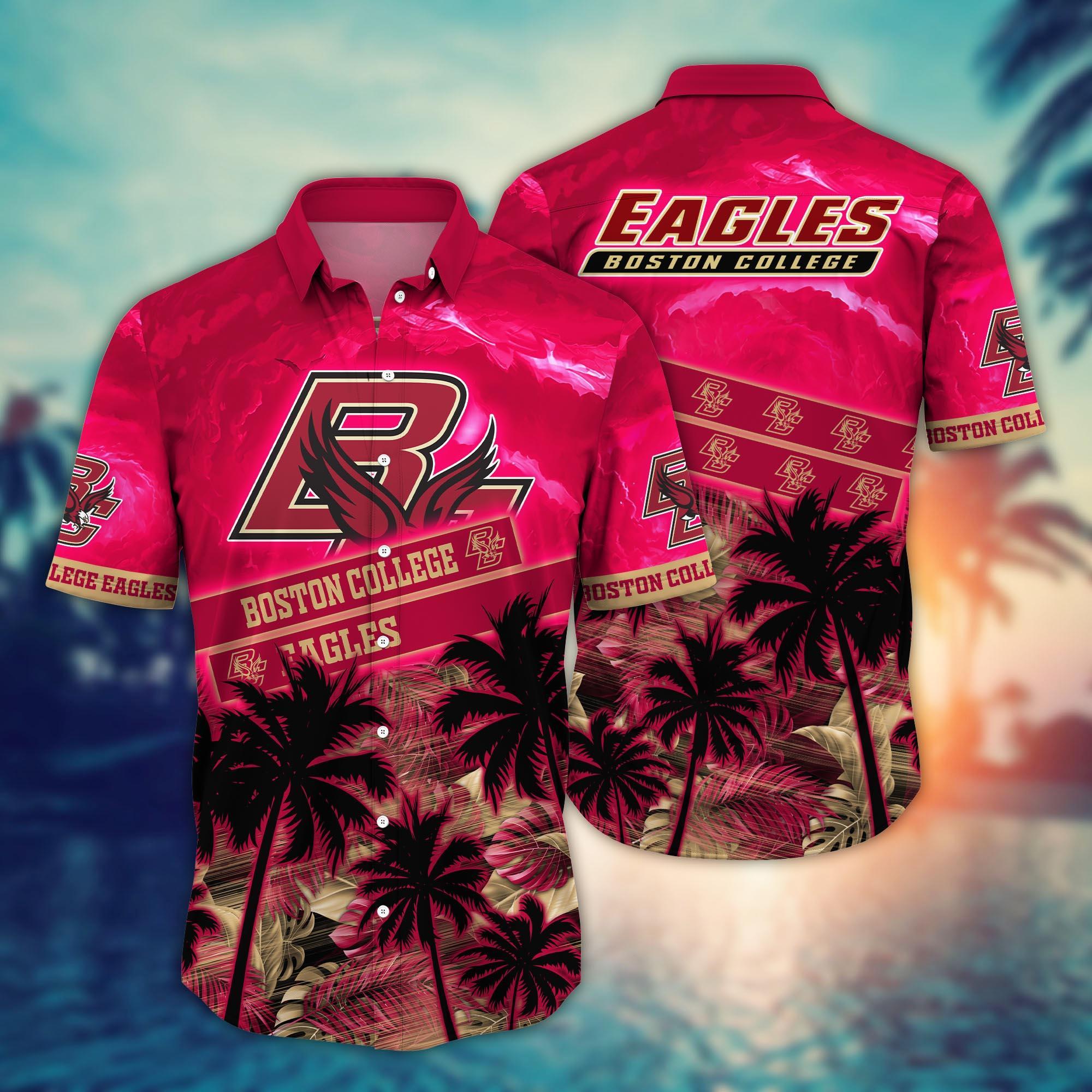 Boston College Eagles NCAA Flower Hawaii Shirt For Fans Ver 21