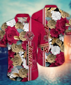 Boston College Eagles NCAA Flower Hawaii Shirt For Fans Ver 22