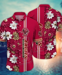 Boston College Eagles NCAA Flower Hawaii Shirt For Fans Ver 24