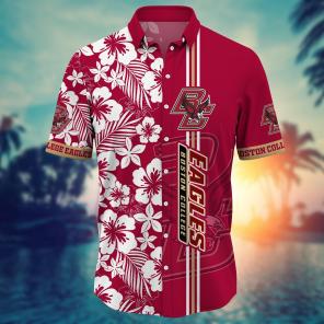 Boston College Eagles NCAA Flower Hawaii Shirt For Fans Ver 25