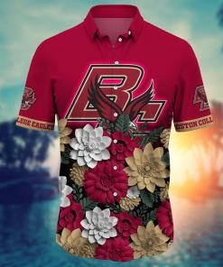 Boston College Eagles NCAA Flower Hawaii Shirt For Fans Ver 26