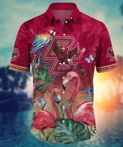 Boston College Eagles NCAA Flower Hawaii Shirt For Fans Ver 28