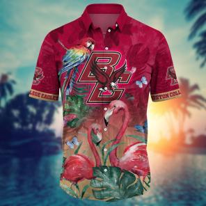 Boston College Eagles NCAA Flower Hawaii Shirt For Fans Ver 28