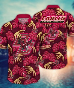 Boston College Eagles NCAA Flower Hawaii Shirt For Fans Ver 29