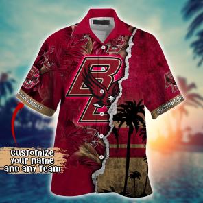 Boston College Eagles NCAA Flower Hawaii Shirt For Fans Ver 34