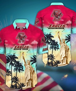 Boston College Eagles NCAA Flower Hawaii Shirt For Fans Ver 37