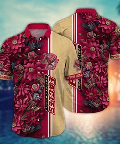 Boston College Eagles NCAA Flower Hawaii Shirt For Fans Ver 4