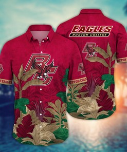Boston College Eagles NCAA Flower Hawaii Shirt For Fans Ver 5