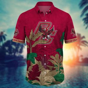Boston College Eagles NCAA Flower Hawaii Shirt For Fans Ver 5