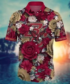 Boston College Eagles NCAA Flower Hawaii Shirt For Fans Ver 7