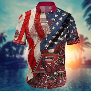 Boston College Eagles NCAA Flower Hawaii Shirt For Fans Ver 8