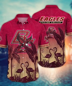 Boston College Eagles NCAA Flower Hawaii Shirt For Fans Ver 9