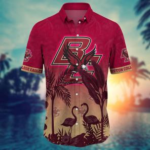 Boston College Eagles NCAA Flower Hawaii Shirt For Fans Ver 9