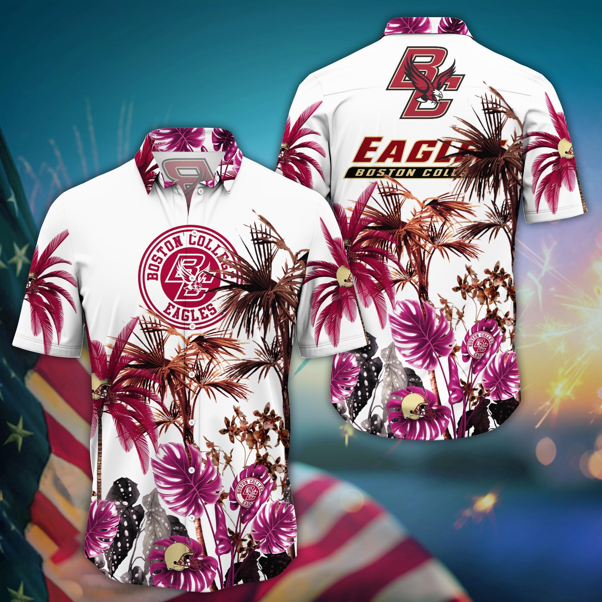 Boston College Eagles NCAA Hawaii Shirt For Fans Ver 2