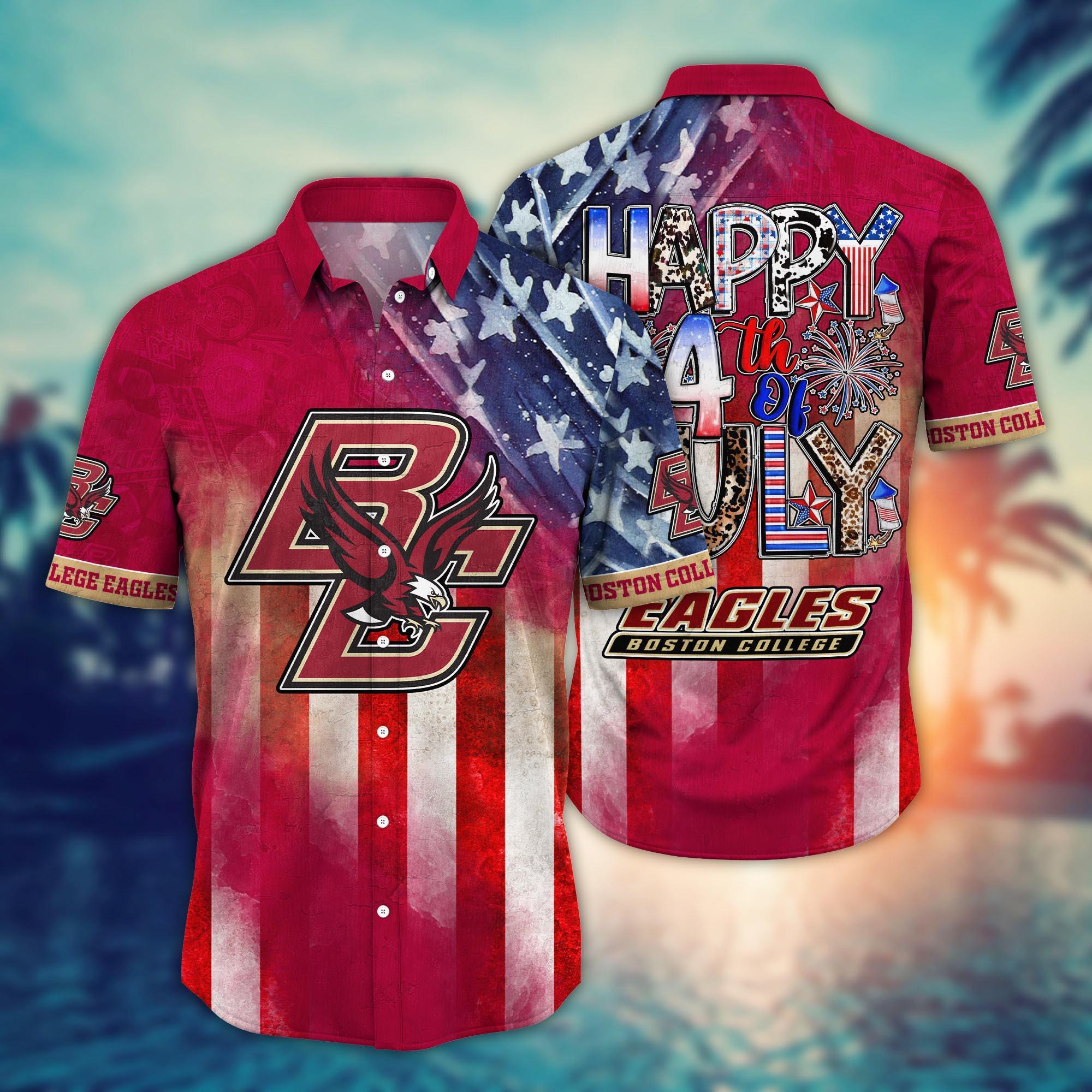 Boston College Eagles NCAA Hawaii Shirt Ver 2