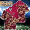 Boston College Eagles NCAA US Flag Flower Hawaii Shirt For Fans