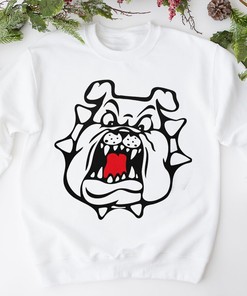 Bulldog Unisex Crewneck Sweatshirt - Cozy Bulldogs Merch