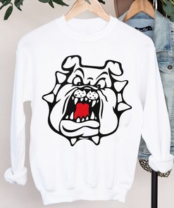 Bulldog Unisex Crewneck Sweatshirt - Cozy Bulldogs Merch