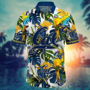 California Golden Bears NCAA Flower Hawaii Shirt For Fans Ver 1